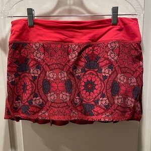Lululemon Pace setter skirt in Guava Lava